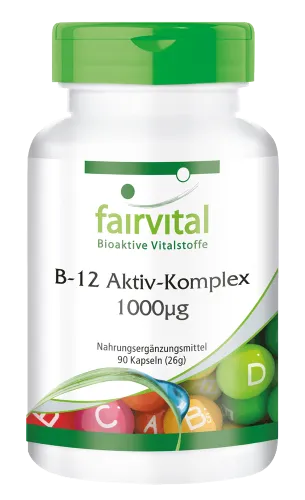 B-12 Aktiv-Komplex 1000µg (90 Kapseln)