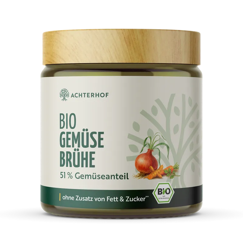 Bio Gemüsebrühe mit 51% Gemüseanteil (225g)