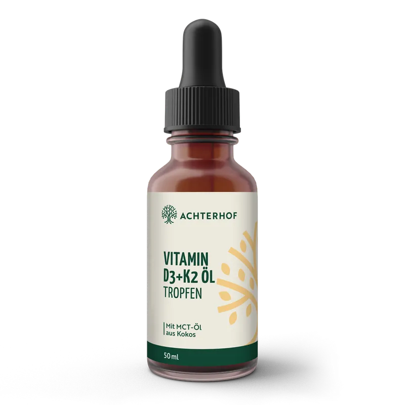 Vitamin D3+K2 Öl Tropfen (50ml)