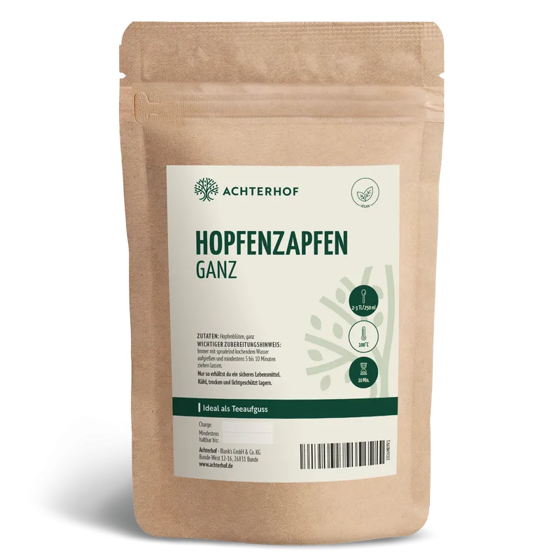 Hopfenzapfen ganz