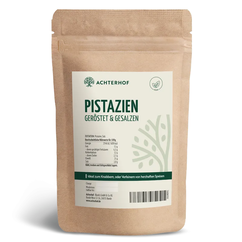 Pistazien geröstet