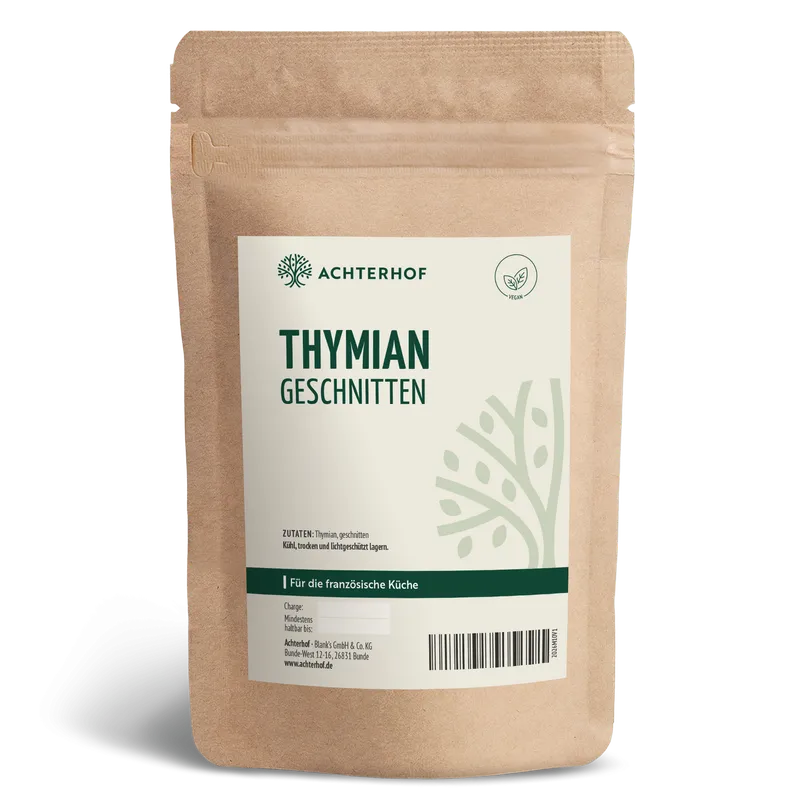 Thymian geschnitten