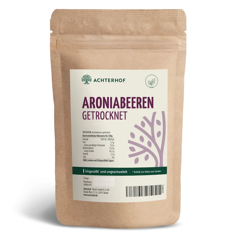 Aroniabeeren getrocknet