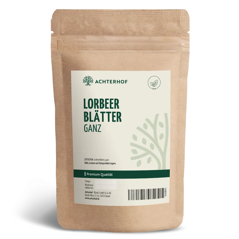 VOM ACHTERHOF Lorbeerblätter ganz – 100g