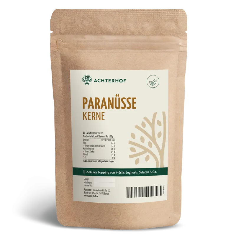 VOM ACHTERHOF Paranusskerne ganz – 250g