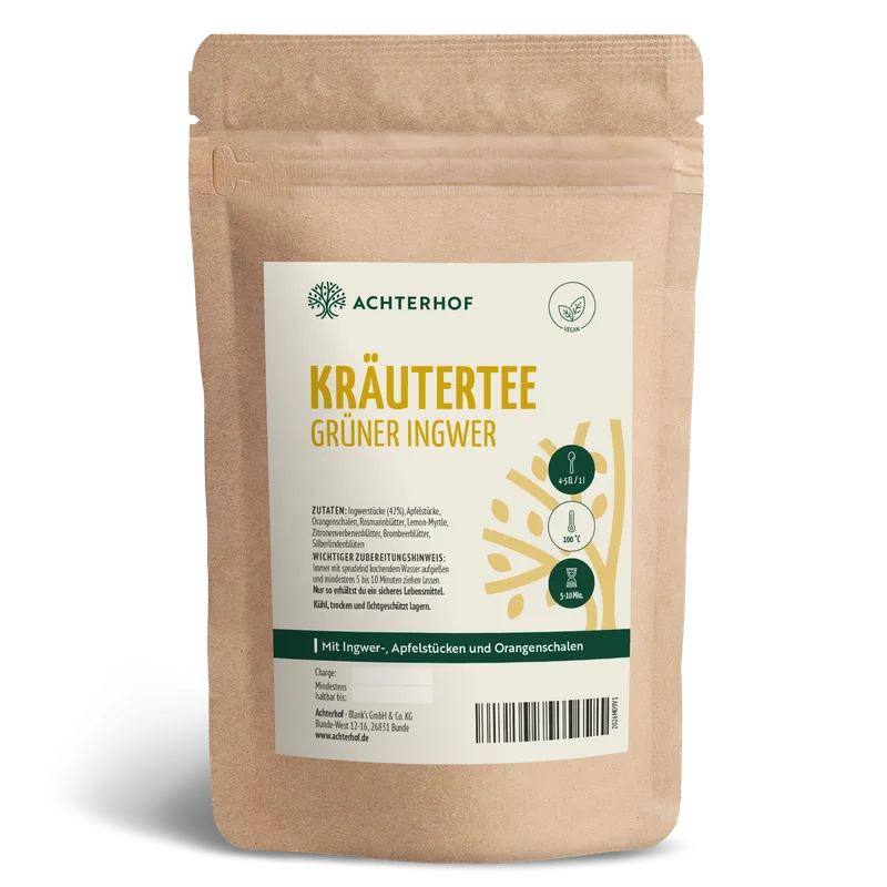 Kräutertee Grüner Ingwer