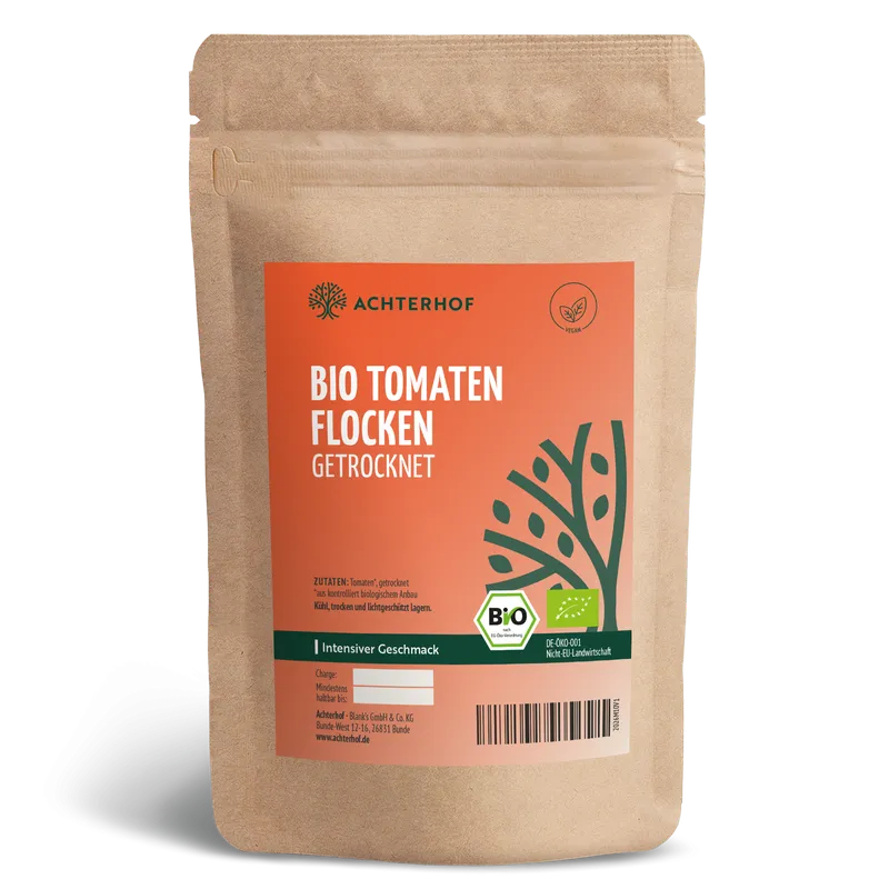 VOM ACHTERHOF Tomatenflocken Bio – 100g