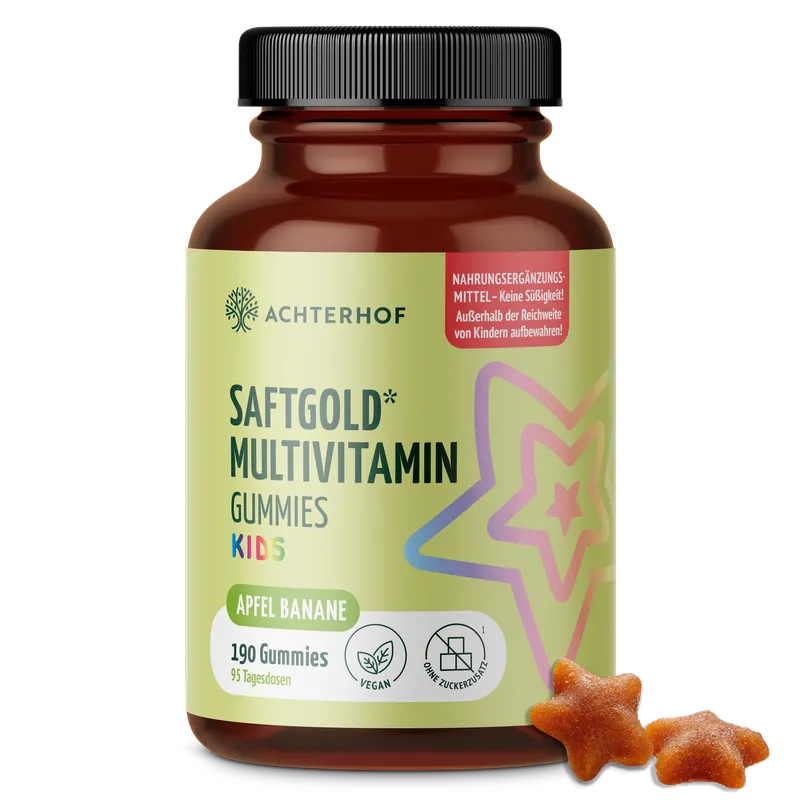 Saftgold Multivitamin Kids Gummies Apfel Banane (190 Stück)