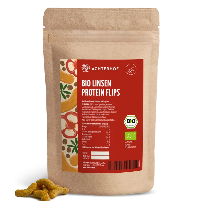 Bio Linsen Protein Flips (100g)