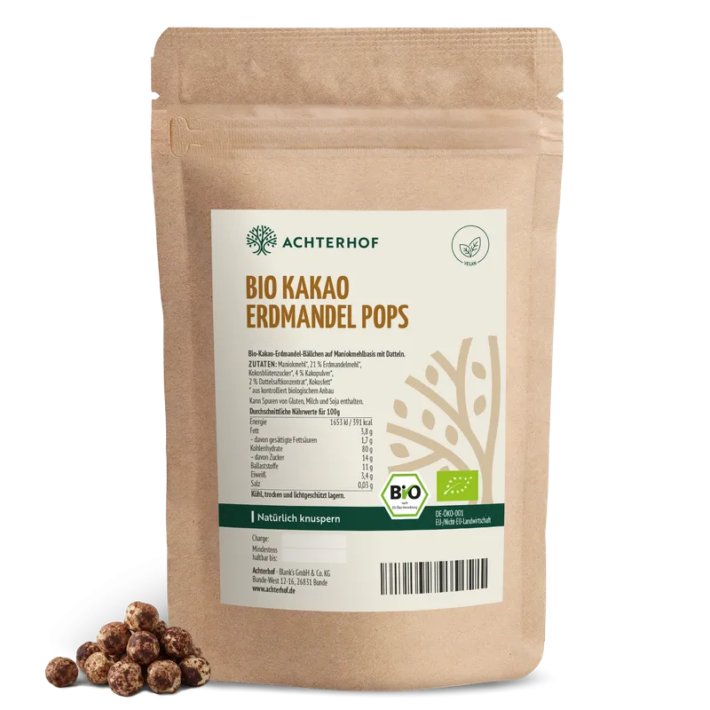 Bio Kakao Erdmandel Pops (100g)