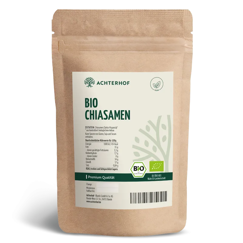 Bio Chiasamen schwarz (1000g)