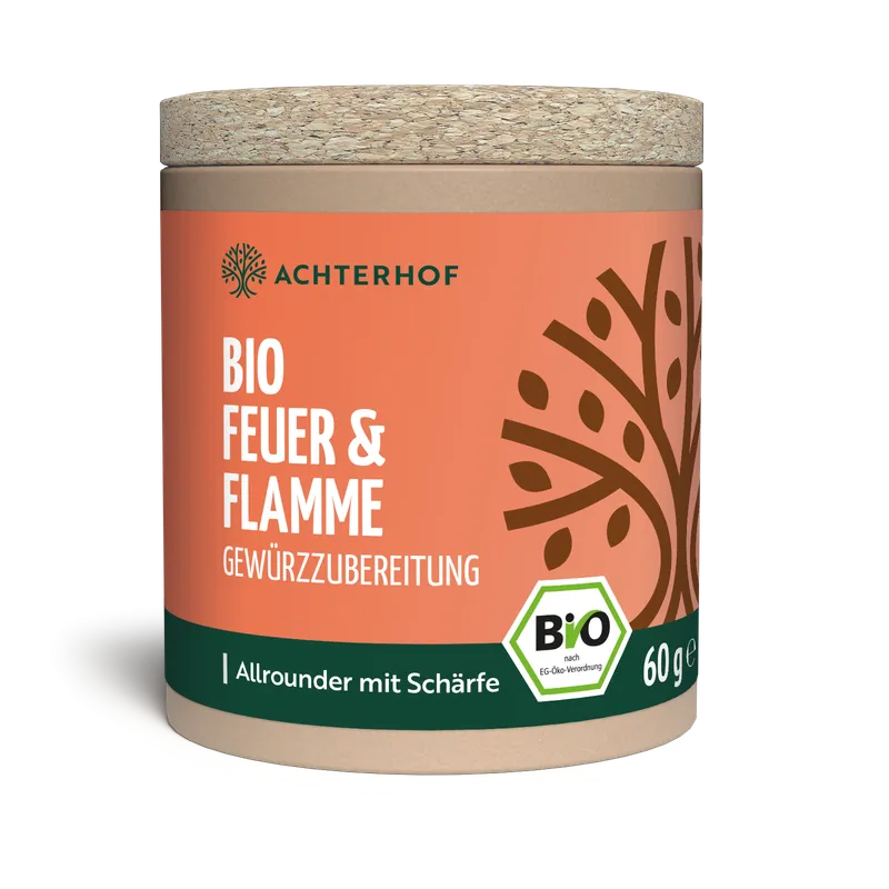 Bio Feuer & Flamme Gewürzzubereitung (60g)