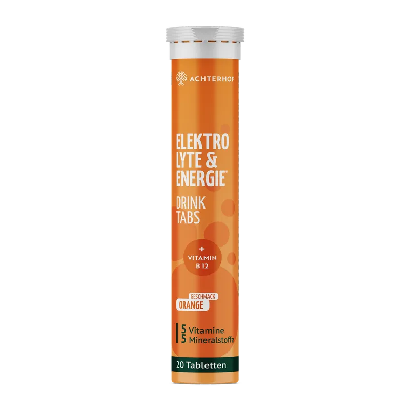 Elektrolyte & Energie Drink Tabs (20 Tabletten)