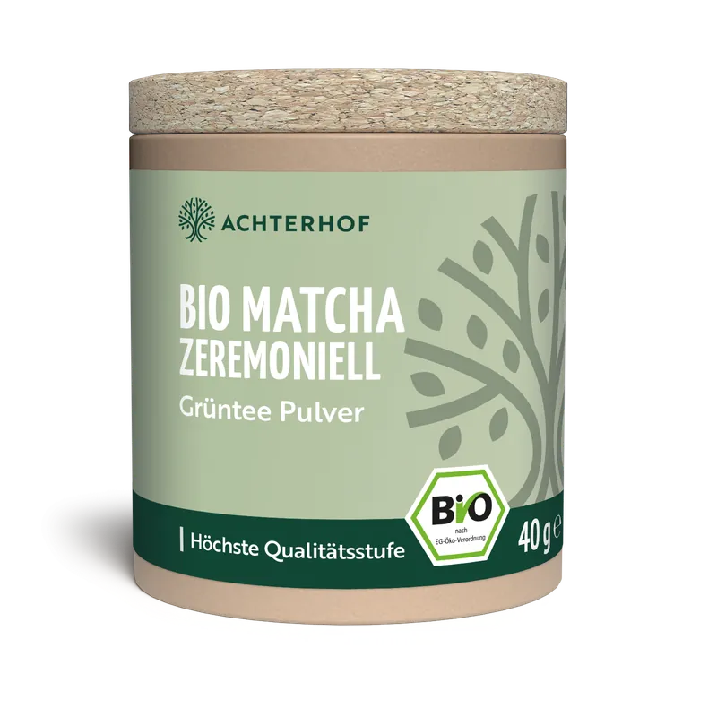 VOM ACHTERHOF Bio Matcha zeremoniell (40g) – 40g