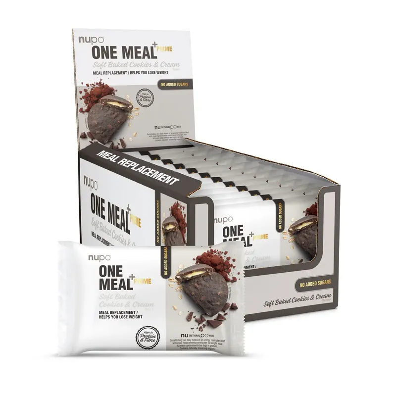 NUPO One Meal +Prime Soft Baked (12x70g) Apple & Cinnamon