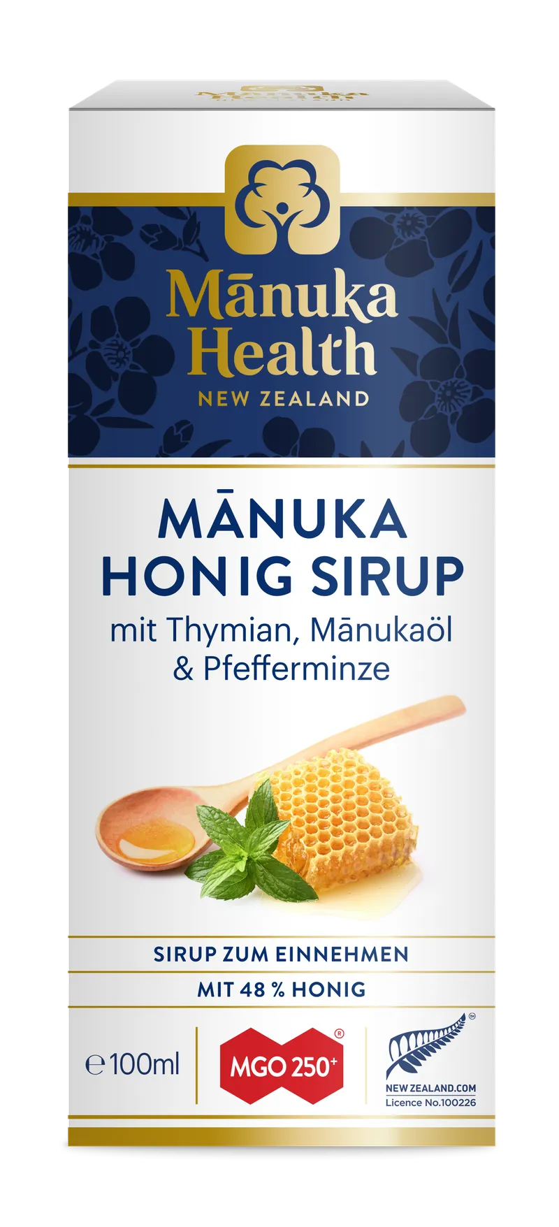 Manuka Honig Sirup MGO 250+ (100ml)