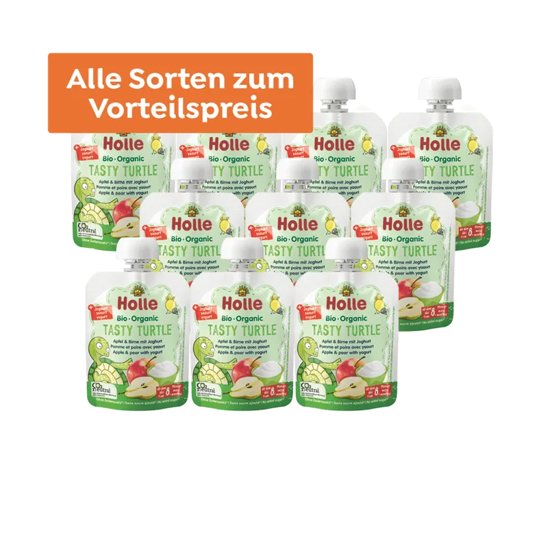 Bio Pouchy mit Joghurt ab dem 8. Monat (10x85g)