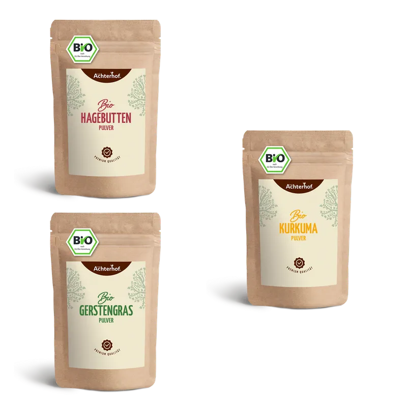 Goldene Milch Mischung 3er Bio Set – Maxi