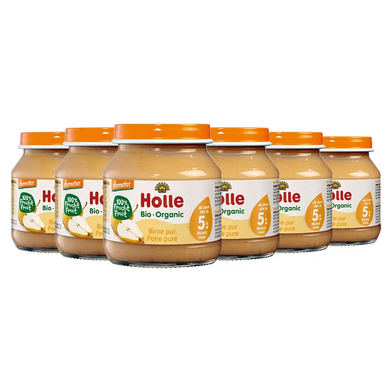 Birne pur - 6x125g - Demeter ab dem 5. Monat
