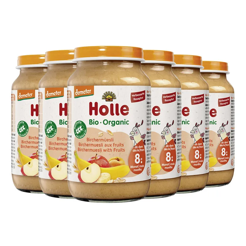 Birchermüesli - 6x220g - Bio ab dem 8. Monat