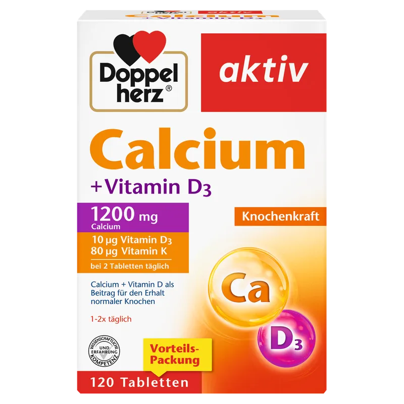 Calcium + D3 (1200 mg) (120 Tabletten)