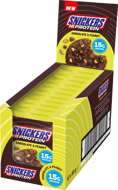 MARS PROTEIN Snickers Hi-Protein Cookie (12x60g) – 720g