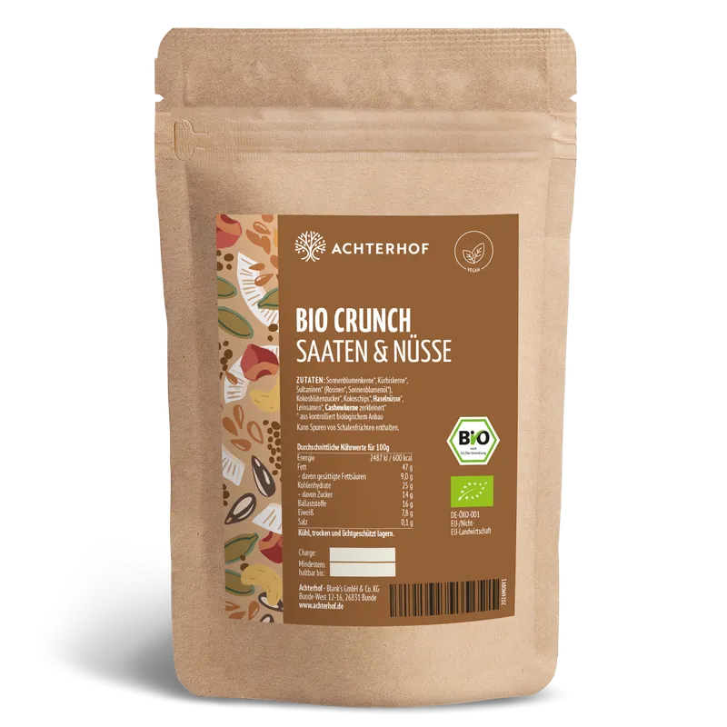 Bio Crunch Saaten & Nüsse (500g)