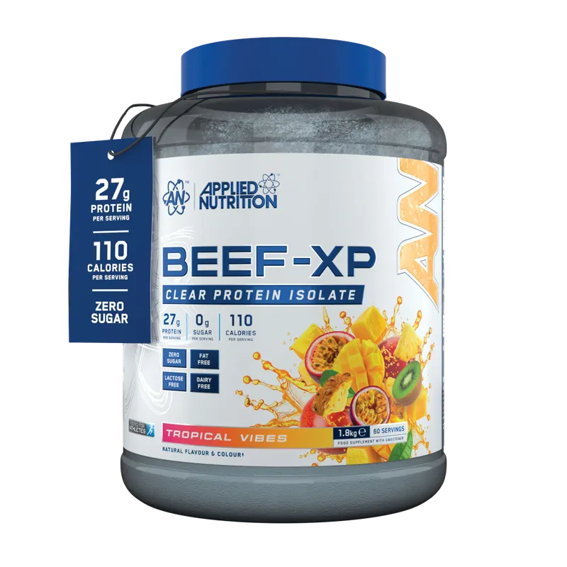 BEEF-XP Clear Beef Protein Isolate, Tropical Vibes