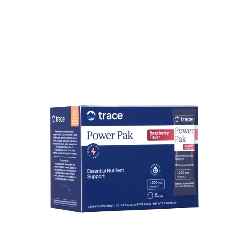 Power Pak Vitamin C Powder, Raspberry