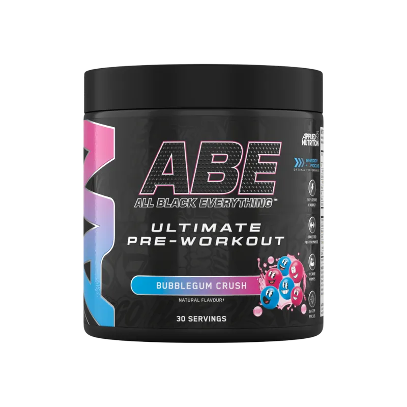 ABE All Black Everything™, Ultimate Pre-Workout, Bubblegum Crush