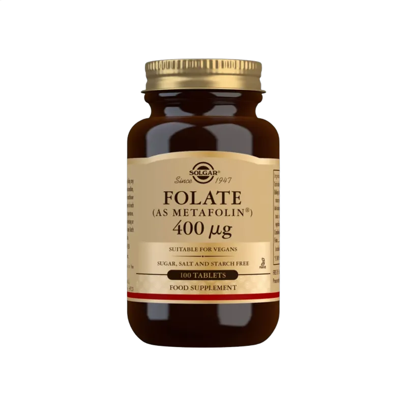 Solgar Folate (as Metafolin), 400 µg