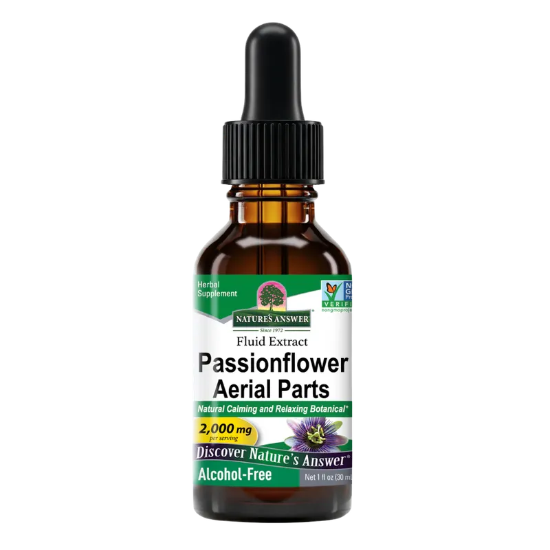 Passionflower Extract, Alcohol Free, 2000mg