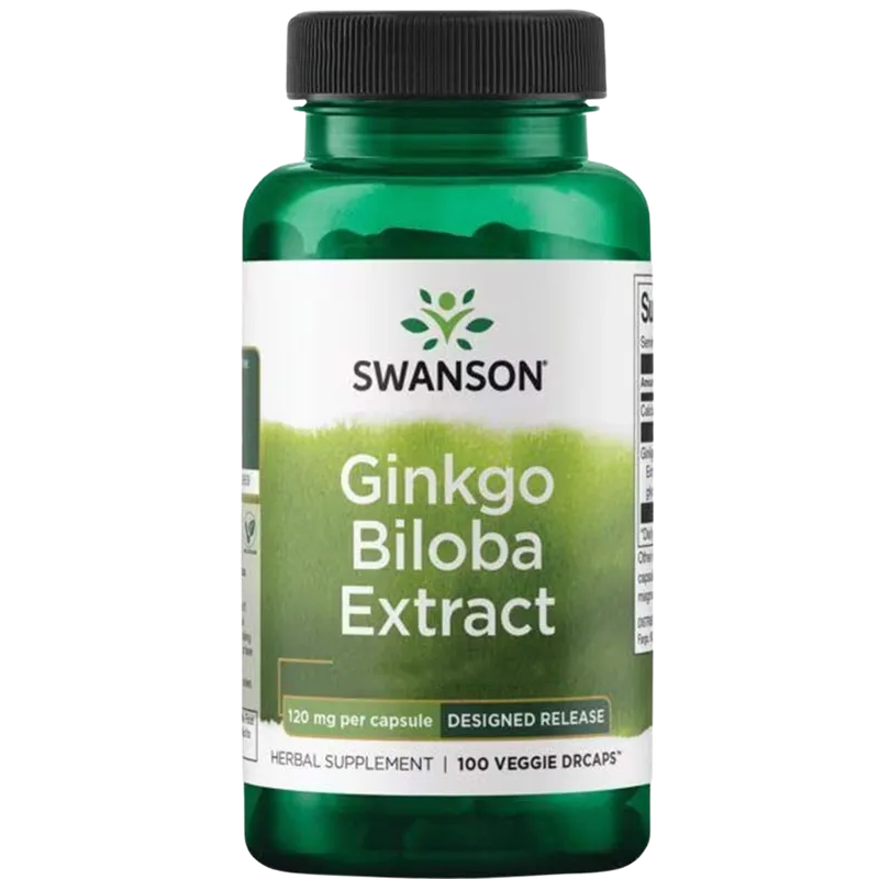 Ginkgo Biloba Extract, 120mg