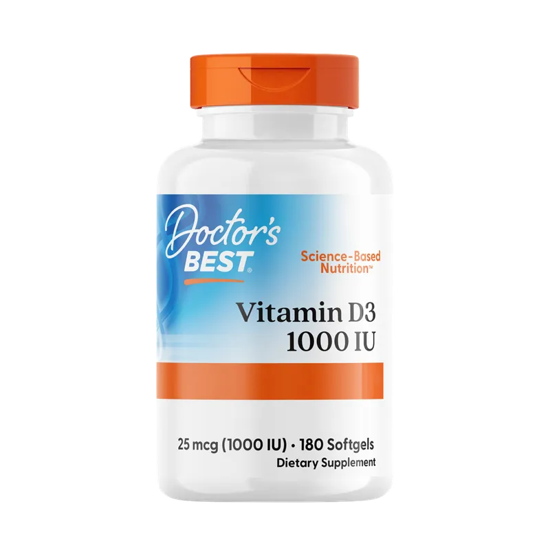 Vitamin D3, 25mcg (1000IU)