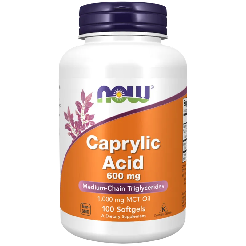 Caprylic Acid, 600mg