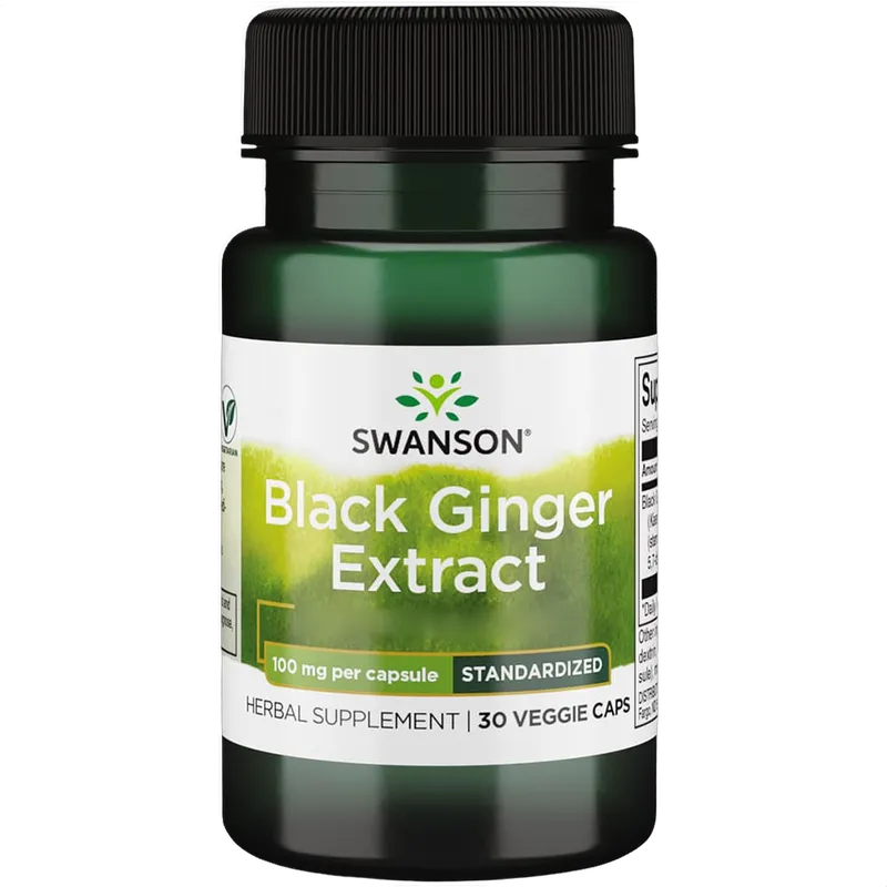 Black Ginger Extract, 100mg