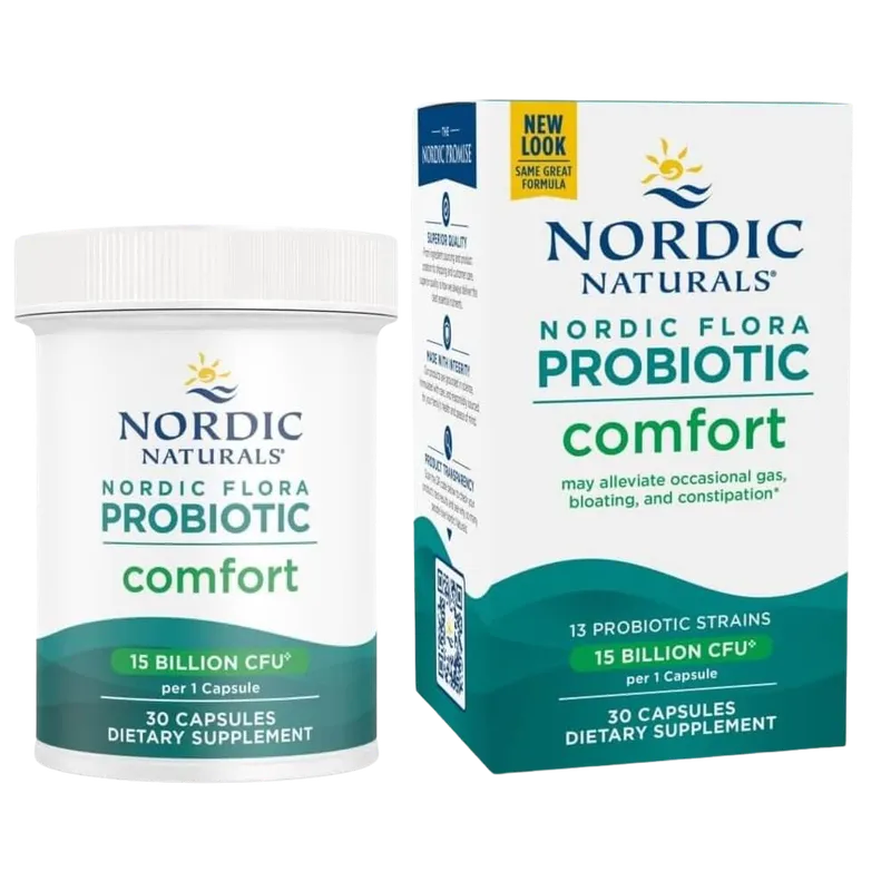 Nordic Flora Probiotic Comfort, 15 Billion CFU