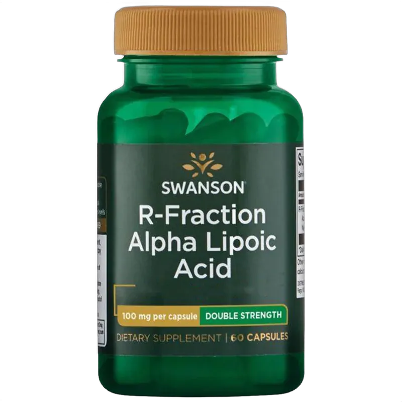 R-Fraction Alpha Lipoic Acid, 100mg