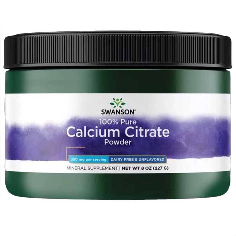100% Pure Calcium Citrate Powder, unflavoured