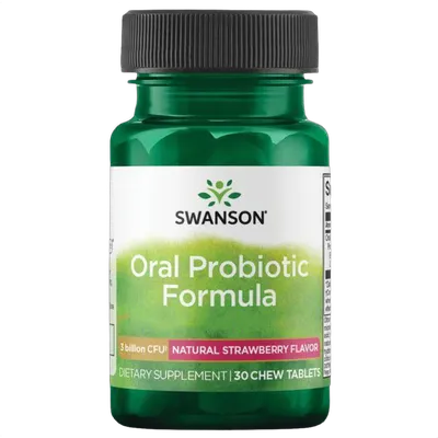 Oral Probiotic Formula, 3 Billion CFU, Strawberry Flavour