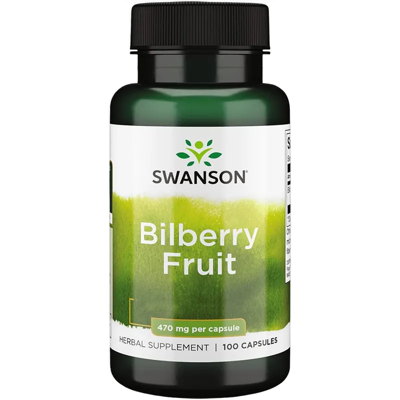 Bilberry Fruit, 470mg