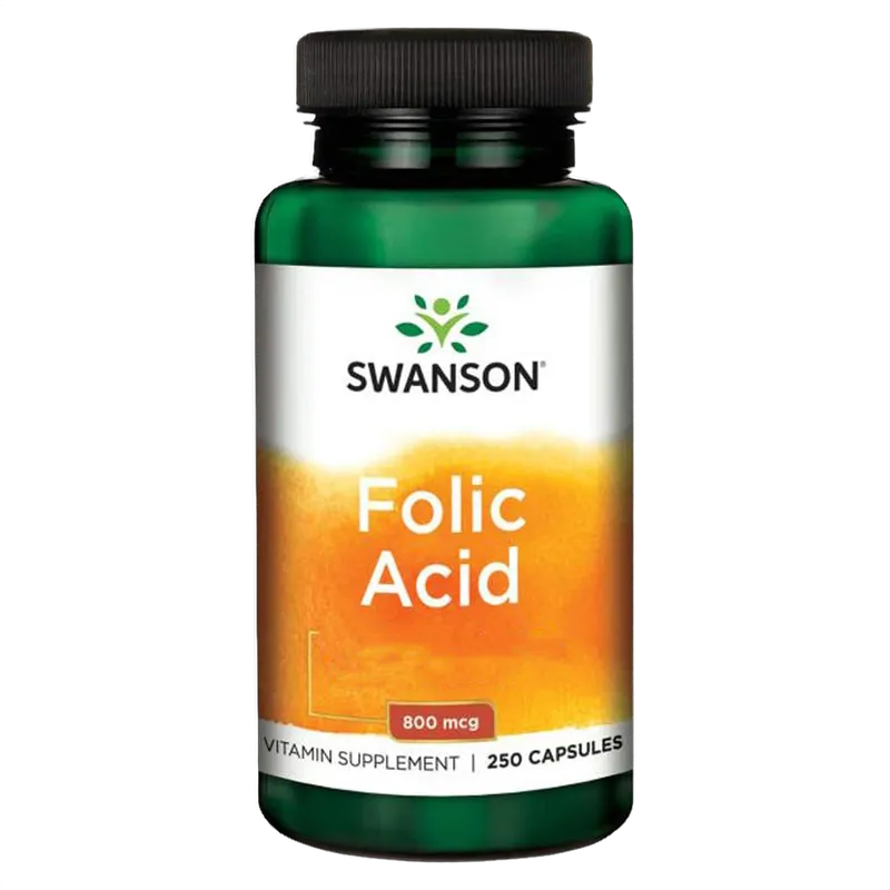 Swanson Folic acid 800mcg