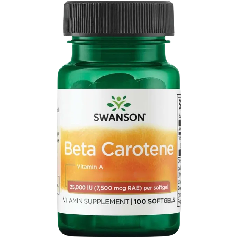 Beta Carotene, 25000IU (7500mcg)
