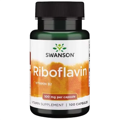 Vitamin B2 (Riboflavin), 100mg