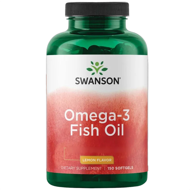 Omega-3 Fish Oil, Lemon Flavour