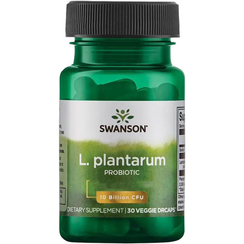 L. plantarum Probiotic, 10 Billion CFU, Delayed Release Capsules