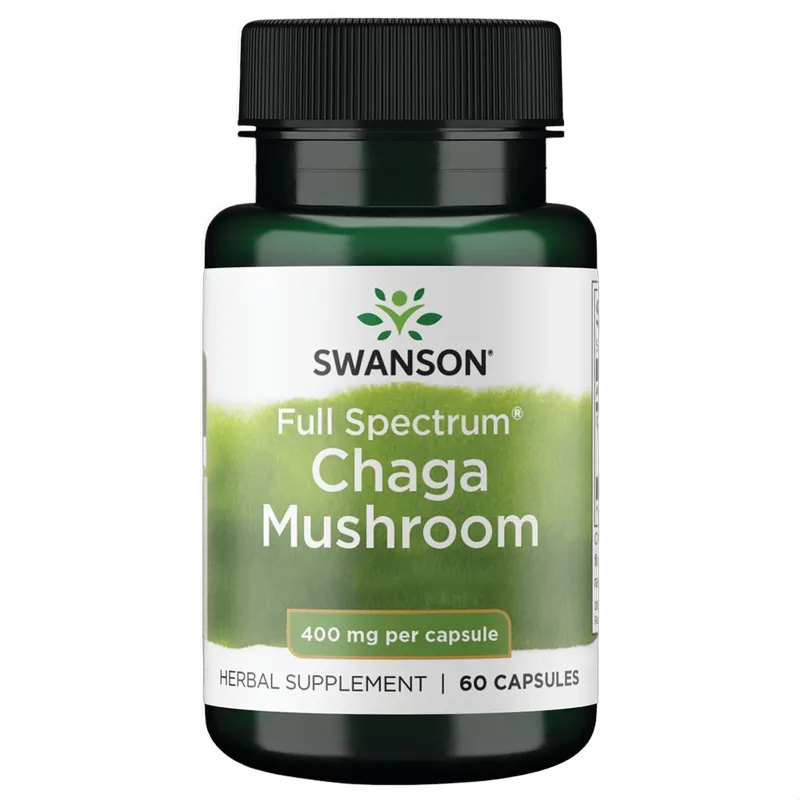 Full Spectrum Chaga Mushroom, 400mg