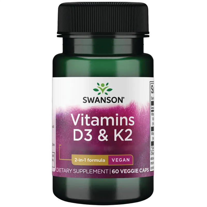 Vitamins D3 & K2, 2000iu & 75mg