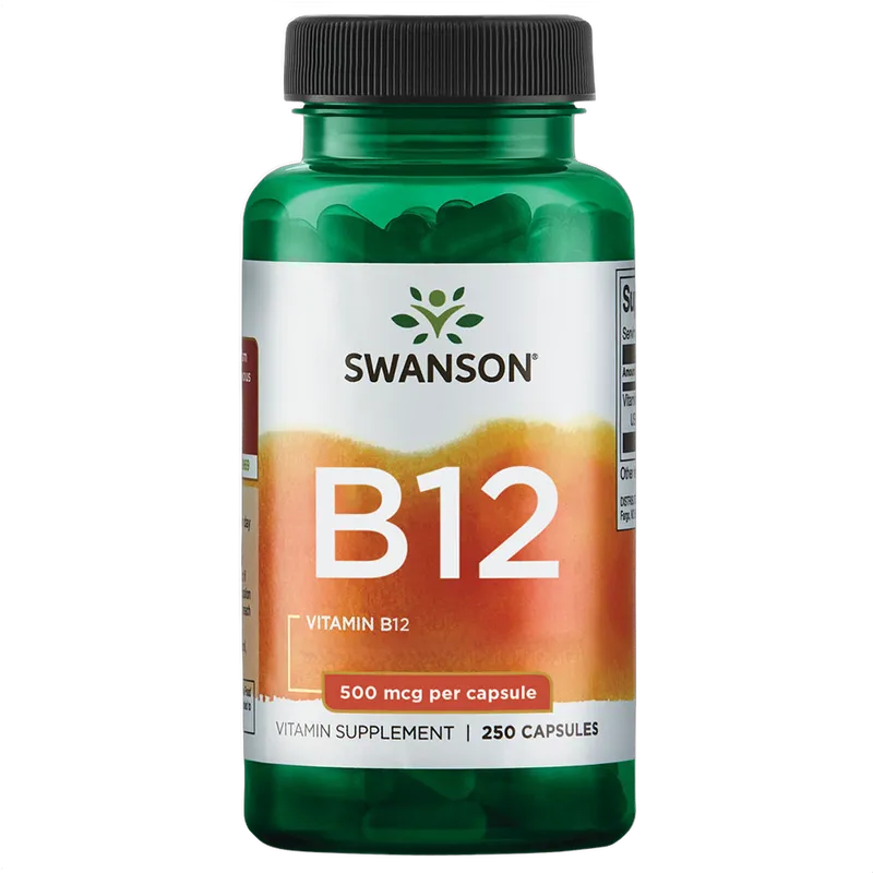 Swanson VITAMIN B12 500mcg