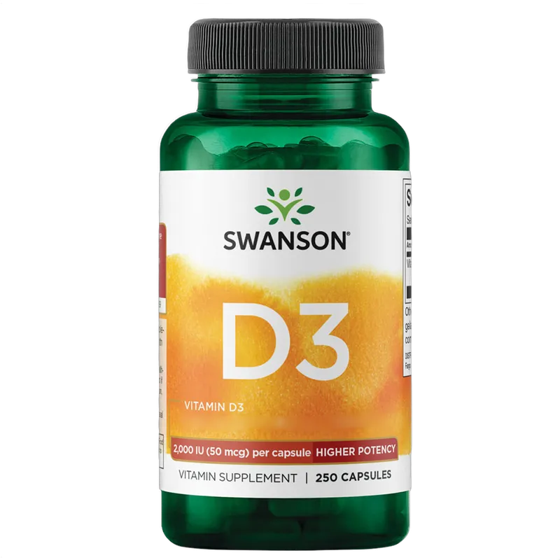 Vitamin D3, 2000IU (50mcg)